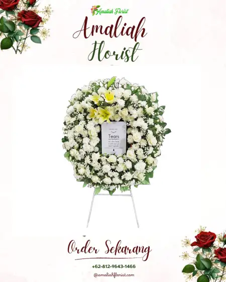 Krans Bunga Duka Cot Girek